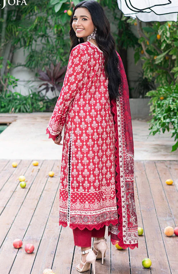 Asimjofa - Asim Jofa Lawn'25 Printed Suits Unstitched 3 Piece - Summer Collection - aubranz.com