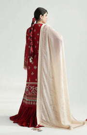 Zara_Shahjahan - Lawn Unstitched'24 By Zara Shahjahan Embroidered Lawn Suit Unstitched 3 Piece LUZS24L 1A - Summer Collection - aubranz.com