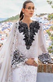 Mariab - Maria B Voyage a'Luxe x Morocco Luxury Lawn'25 Embroidered Suits Unstitched 3 Piece - Summer Collection - aubranz.com