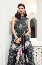 Mariab - M Prints Intermix Fall Edit'25 By Maria B Embroidered Cambric Suits Unstitched 3 Piece - Winter Collection - aubranz.com