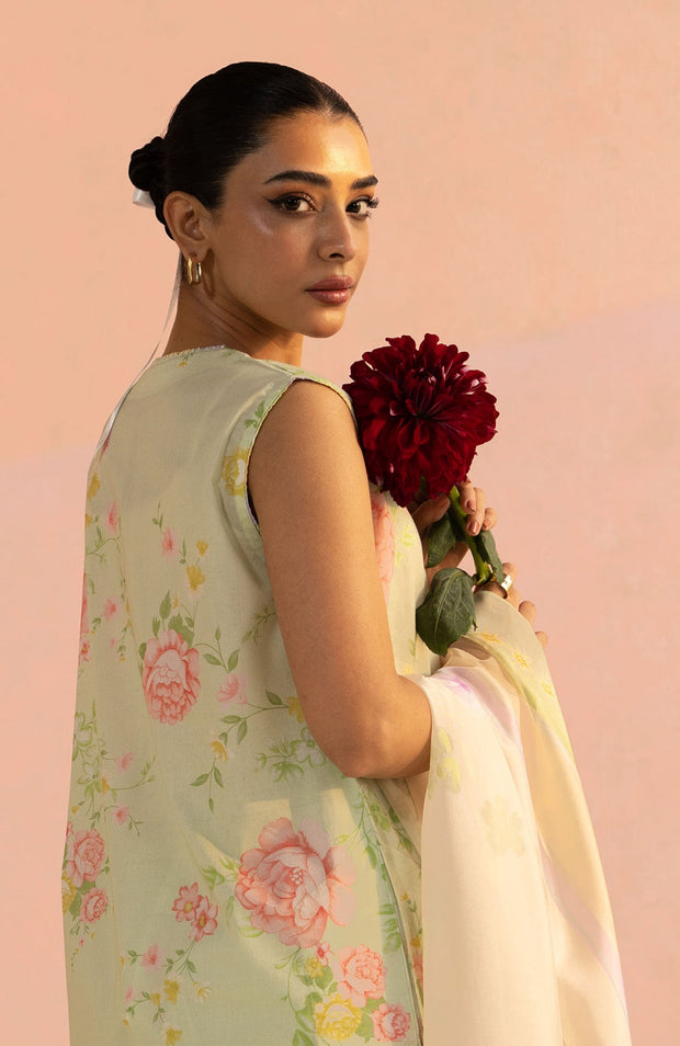 Zara_Shahjahan - Coco Prints'25 by Zara Shahjahan Printed Lawn Suit Unstitched 3 Piece - Summer Collection - aubranz.com