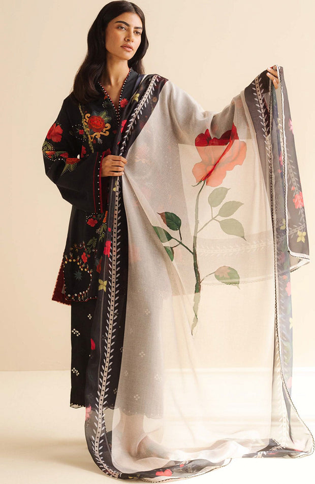 Zara_Shahjahan - Coco Prints Lawn'25 By Zara Shahjahan Printed Lawn suits unstitched 3 piece - Summer Collection - aubranz.com