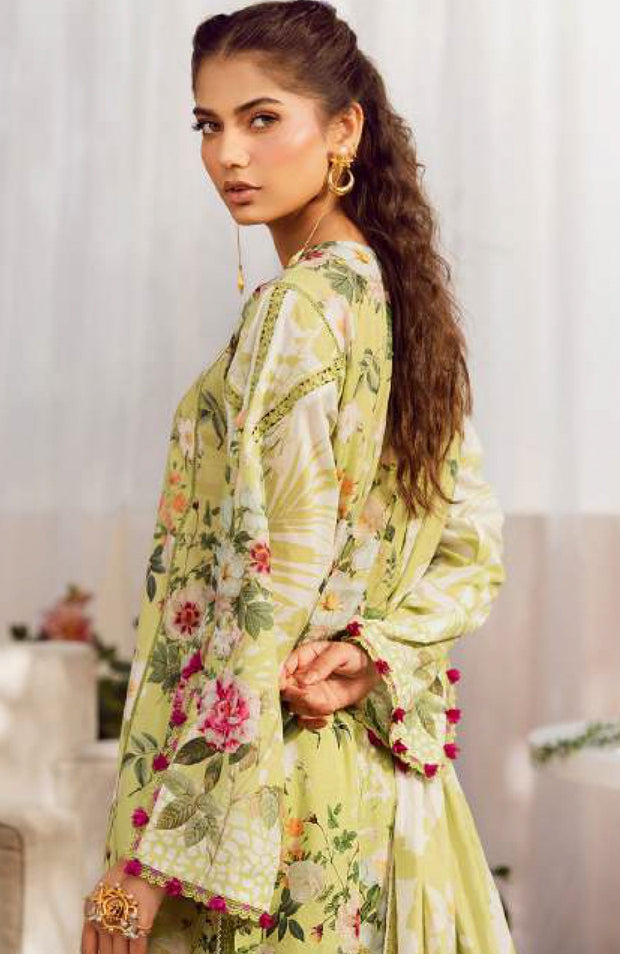 Elaf - Elaf Prints'25 Printed Lawn Suits Unstitched 3 Piece - Summer Collection - aubranz.com