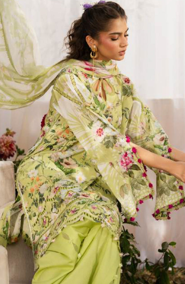 Elaf - Elaf Prints'25 Printed Lawn Suits Unstitched 3 Piece - Summer Collection - aubranz.com