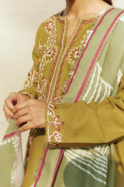 Zara_Shahjahan - COCO WINTER COLLECTION'24 BY ZARA SHAHJAHAN 3 PIECE UNSTITCHED WINTER COLLECTION - aubranz.com