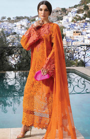 Mariab - Maria B Voyage a'Luxe x Morocco Luxury Lawn'25 Embroidered Suits Unstitched 3 Piece - Summer Collection - aubranz.com