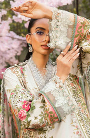 Mariab - MPrint Eid Edit'25 By Maria B Embroidered Lawn Suits Unstitched 3 Piece - Summer Collection - aubranz.com