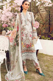 Mariab - MPrint Eid Edit'25 By Maria B Embroidered Lawn Suits Unstitched 3 Piece - Summer Collection - aubranz.com