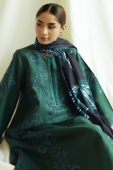 Zara_Shahjahan - COCO WINTER COLLECTION'24 BY ZARA SHAHJAHAN 3 PIECE UNSTITCHED WINTER COLLECTION - aubranz.com