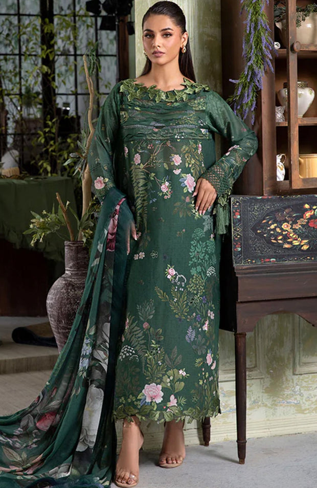 Sobia_Nazir - Sobia Nazir Vital'25 Vol 2 Embroidered Lawn Suits Unstitched 3 Piece - Summer Collection - aubranz.com