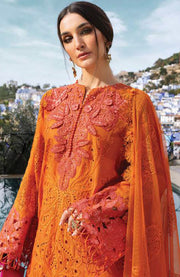 Mariab - Maria B Voyage a'Luxe x Morocco Luxury Lawn'25 Embroidered Suits Unstitched 3 Piece - Summer Collection - aubranz.com