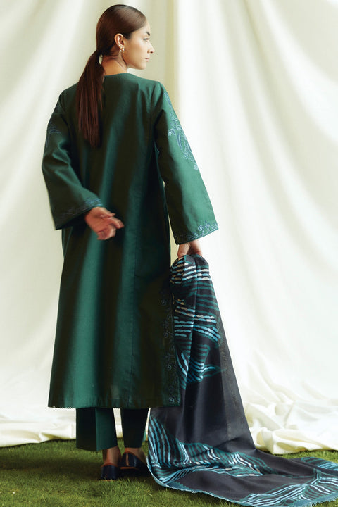 Zara_Shahjahan - COCO WINTER COLLECTION'24 BY ZARA SHAHJAHAN 3 PIECE UNSTITCHED WINTER COLLECTION - aubranz.com