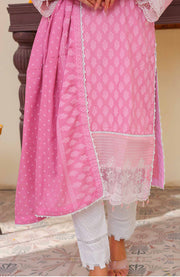 Abtextiles - Meerub Ikat Vol 2 Wrinkle Free Collection'25 By Ab Textile Embroidered Lawn Suit Unstitched 3 Piece - Summer Collection - aubranz.com