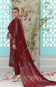 Pakdaman - PEHCHAAN FORMALS'24 BY PAKDAMAN EMBROIDERED SUITS UNSTITCHED 3 PIECE - FORMAL COLLECTION - aubranz.com