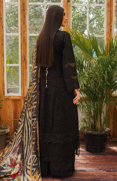 Kahf - Kahf Luxury Lawn'24 By Kahf Embroidered Lawn Suit Unstitched 3 Piece Summer Collection - aubranz.com
