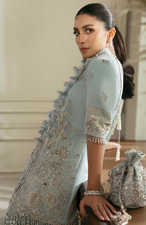 Elan - ELAN WEDDING FESTIVE'24 EMBROIDERED SUITS UNSTITCHED 3 PIECE - WEDDING COLLECTION - aubranz.com