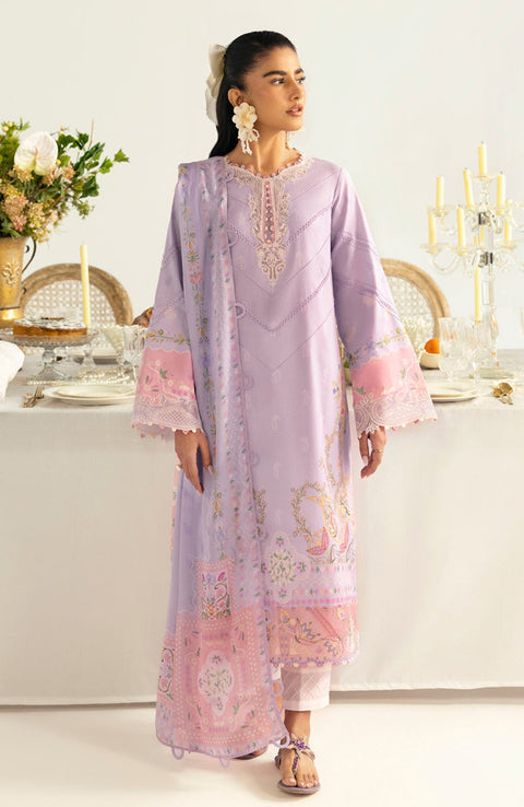 Qalamkar - Qprints by Qalamkar'25 Printed Lawn Suits Unstitched 3 Piece - Summer Collection - aubranz.com