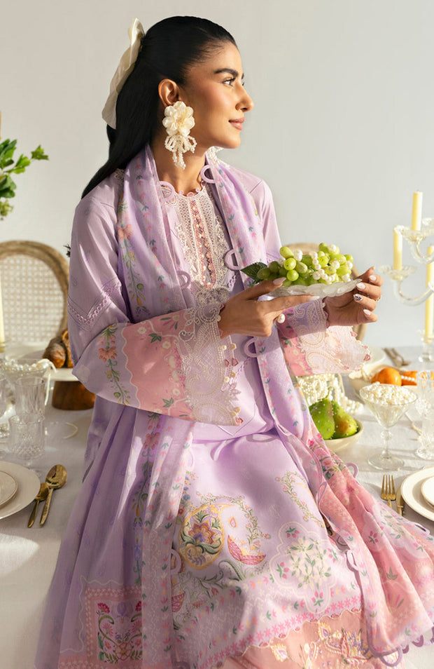 Qalamkar - Qprints by Qalamkar'25 Printed Lawn Suits Unstitched 3 Piece - Summer Collection - aubranz.com