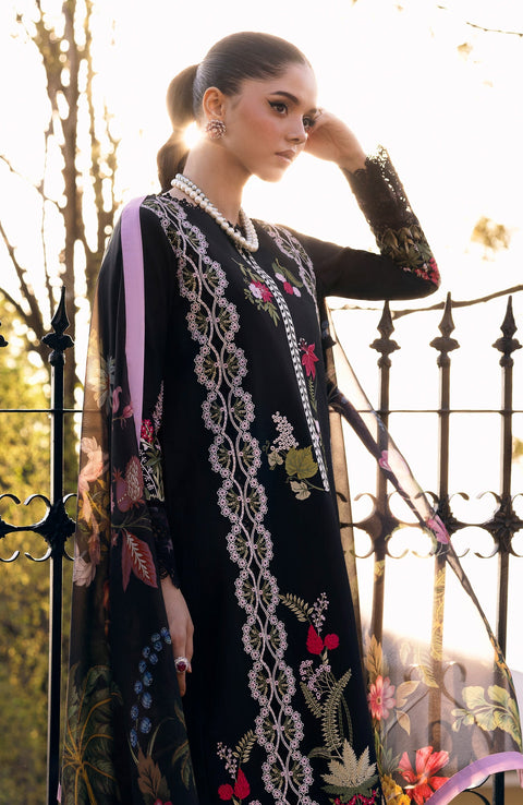 Sairashakira - Bloom Lawn'25 By Saira Shakira Embroidered Suits Unstitched 3 Piece - Summer Collection - aubranz.com