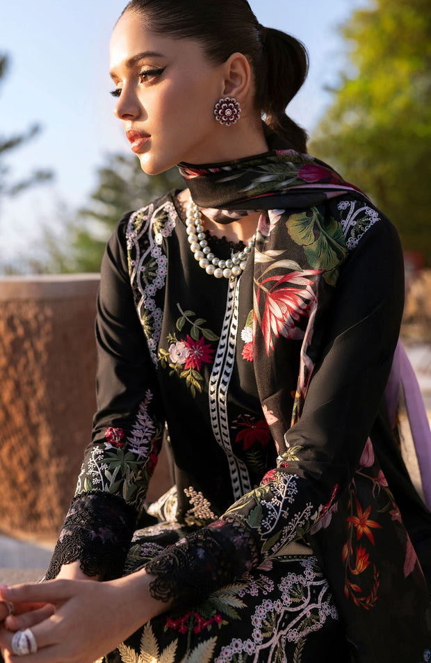 Sairashakira - Bloom Lawn'25 By Saira Shakira Embroidered Suits Unstitched 3 Piece - Summer Collection - aubranz.com