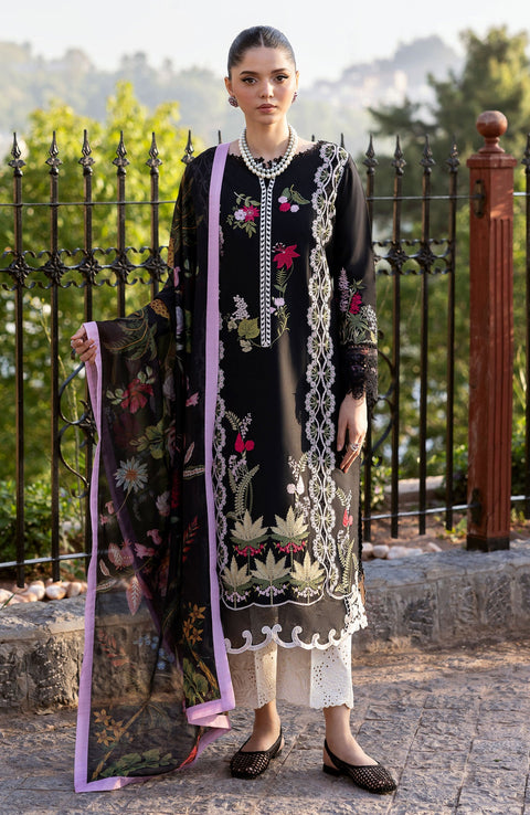 Sairashakira - Bloom Lawn'25 By Saira Shakira Embroidered Suits Unstitched 3 Piece - Summer Collection - aubranz.com