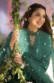 Sobia_Nazir - Sobia Nazir Luxury Lawn'25 Embroidered Suits Unstitched 3 Piece - Summer Collection - aubranz.com