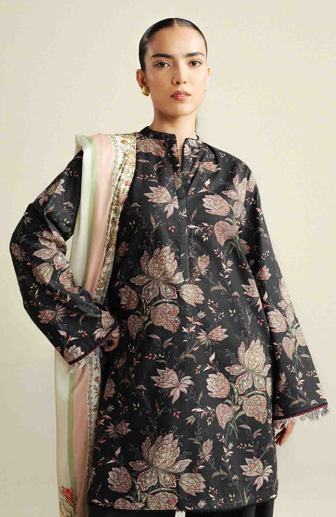 Zara_Shahjahan - Coco Prints'25 Vol-4 by Zara Shahjahan Printed Lawn Suits Unstitched 3 Piece - Summer Collection - aubranz.com