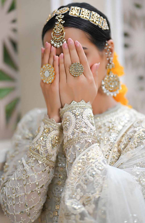 Qalamkar - Singhar Wedding Formals'24 By Qalamkar Unstitched Wedding Collection - aubranz.com