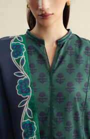 Zara_Shahjahan - Coco Prints'25 Vol-4 by Zara Shahjahan Printed Lawn Suits Unstitched 3 Piece - Summer Collection - aubranz.com