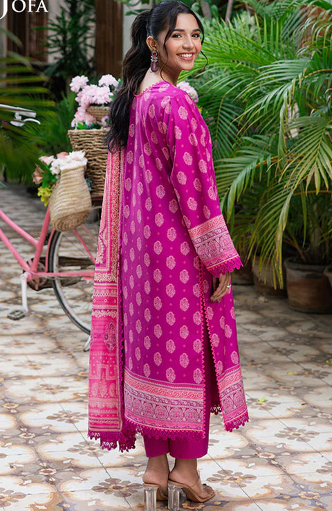 Asimjofa - Asim Jofa Lawn'25 Printed Suits Unstitched 3 Piece - Summer Collection - aubranz.com