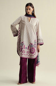 Zara_Shahjahan - Coco Prints'25 Vol-4 by Zara Shahjahan Printed Lawn Suits Unstitched 3 Piece - Summer Collection - aubranz.com