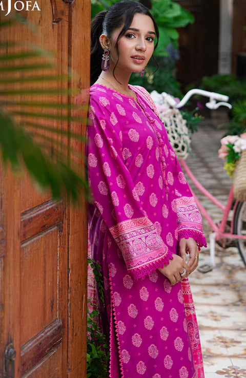 Asimjofa - Asim Jofa Lawn'25 Printed Suits Unstitched 3 Piece - Summer Collection - aubranz.com