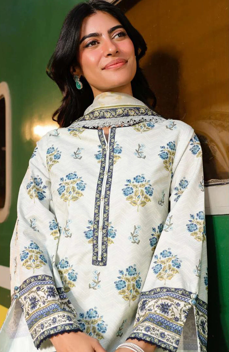 Asim Jofa Eid Essentials'25 Printed Lawn Suit Unstiched 3 Piece-Summer Collection