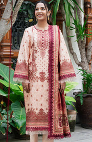 Asimjofa - Asim Jofa Lawn'25 Printed Suits Unstitched 3 Piece - Summer Collection - aubranz.com