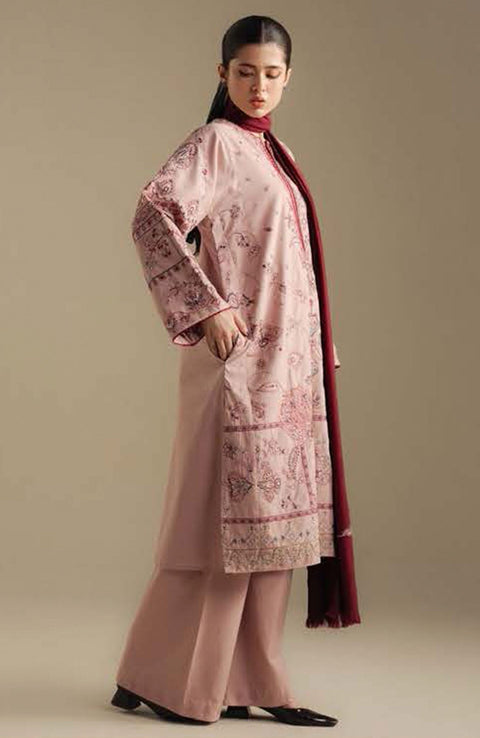 Zara_Shahjahan - COCO WINTER'25 BY ZARA SHAHJAHAN EMBROIDERED KHADDAR SUITS UNSTITCHED 3 PIECE - WINTER COLLECTION - aubranz.com