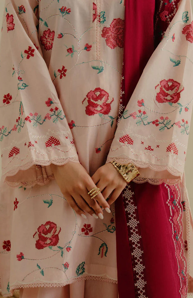 Zara_Shahjahan - Coco Lawn Drop Two'25 By Zara Shahjahan Embroidered Lawn Suits Unstitched 3 Piece - Summer Collection - aubranz.com