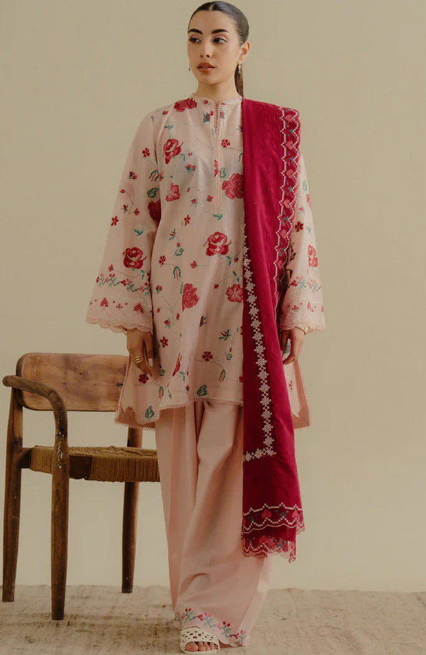Zara_Shahjahan - Coco Lawn Drop Two'25 By Zara Shahjahan Embroidered Lawn Suits Unstitched 3 Piece - Summer Collection - aubranz.com