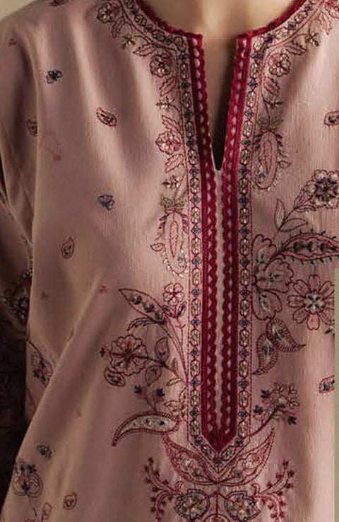 Zara_Shahjahan - COCO WINTER'25 BY ZARA SHAHJAHAN EMBROIDERED KHADDAR SUITS UNSTITCHED 3 PIECE - WINTER COLLECTION - aubranz.com