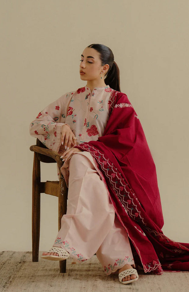 Zara_Shahjahan - Coco Lawn Drop Two'25 By Zara Shahjahan Embroidered Lawn Suits Unstitched 3 Piece - Summer Collection - aubranz.com