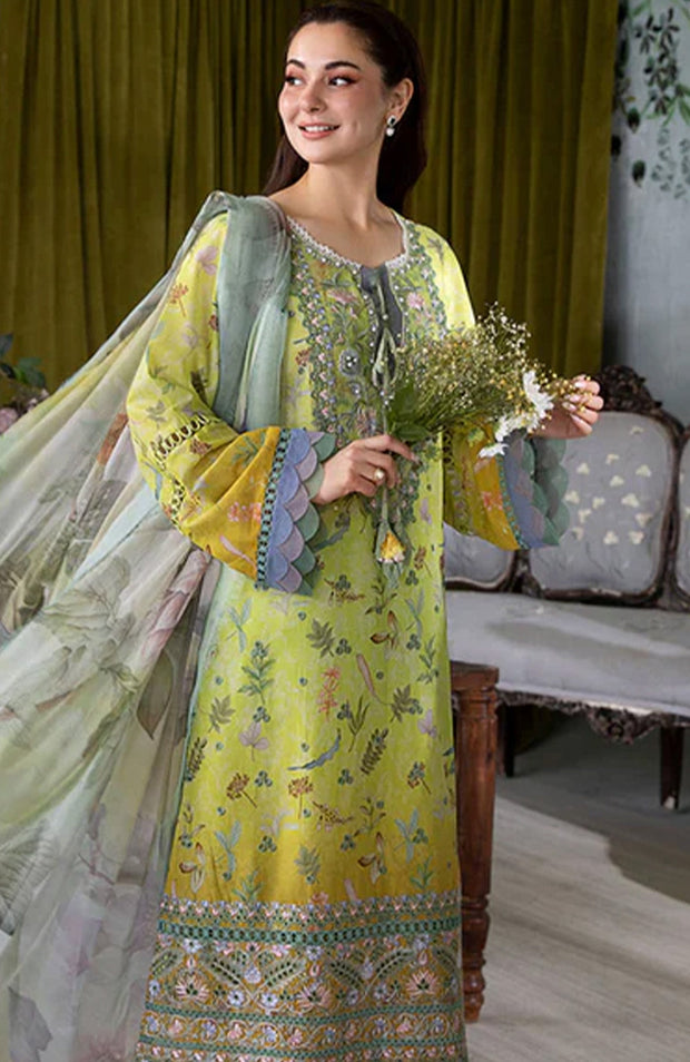 Sobia_Nazir - Sobia Nazir Vital'25 Vol 2 Embroidered Lawn Suits Unstitched 3 Piece - Summer Collection - aubranz.com