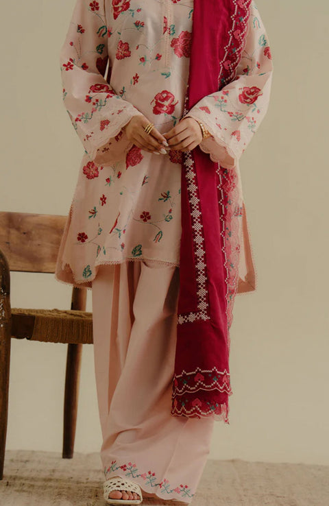 Zara_Shahjahan - Coco Lawn Drop Two'25 By Zara Shahjahan Embroidered Lawn Suits Unstitched 3 Piece - Summer Collection - aubranz.com