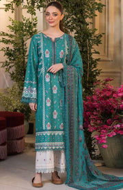Sobia_Nazir - Sobia Nazir Vital Lawn'25 Embroidered Suits Unstitched 3 Piece - Summer Collection - aubranz.com