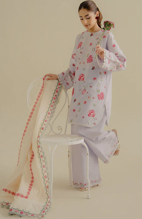 Zara_Shahjahan - Coco Lawn Drop Two'25 By Zara Shahjahan Embroidered Lawn Suits Unstitched 3 Piece - Summer Collection - aubranz.com