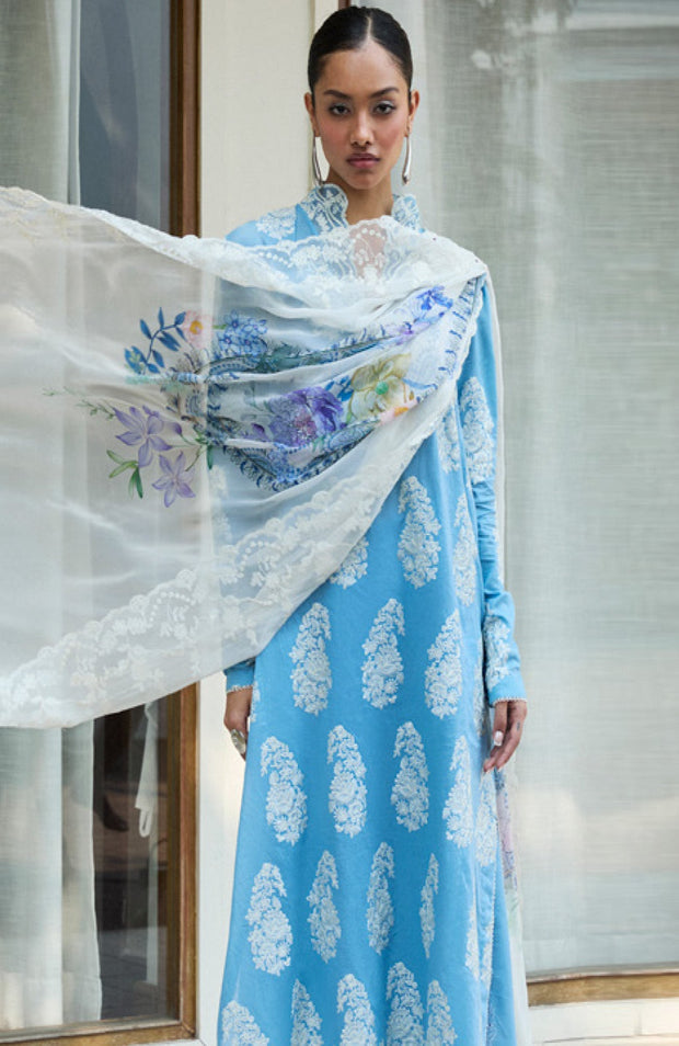 Zara_Shahjahan - Satori Lawn'25 By Zara Shahjahan Embroidered Suits Unstitched 3 Piece - Summer Collection - aubranz.com