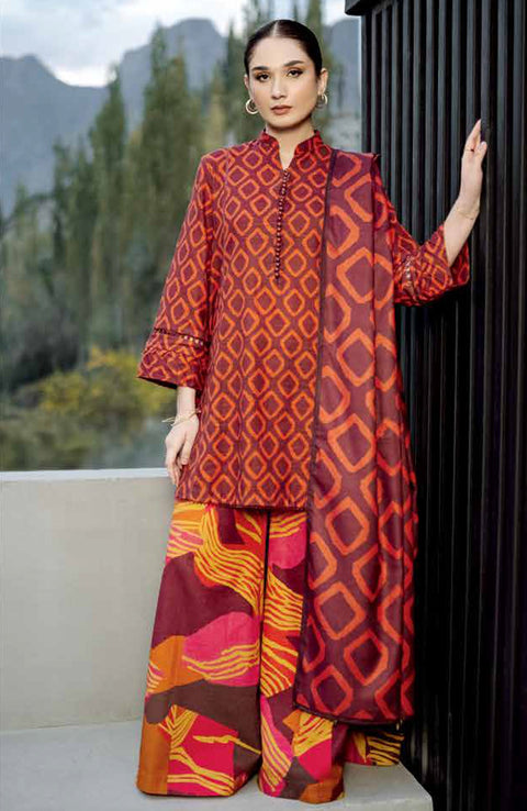 Mariab - M Basics WINTER'24 By Maria.B UNSTITCHED 3 PIECE- WINTER COLLECTION - aubranz.com