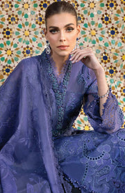 Mariab - Maria B Voyage a'Luxe x Morocco Luxury Lawn'25 Embroidered Suits Unstitched 3 Piece - Summer Collection - aubranz.com