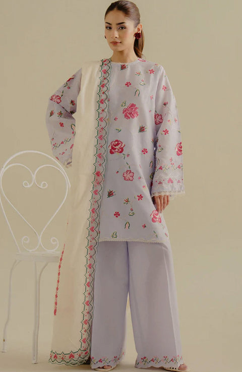 Zara_Shahjahan - Coco Lawn Drop Two'25 By Zara Shahjahan Embroidered Lawn Suits Unstitched 3 Piece - Summer Collection - aubranz.com