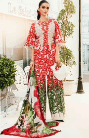 Mariab - MPrint Eid Edit'25 By Maria B Embroidered Lawn Suits Unstitched 3 Piece - Summer Collection - aubranz.com