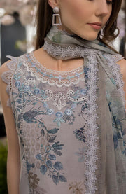Sobia_Nazir - Sobia Nazir Basic Lawn'25 Printed Lawn Suits Unstitched 3 Piece - Summer Collection - aubranz.com