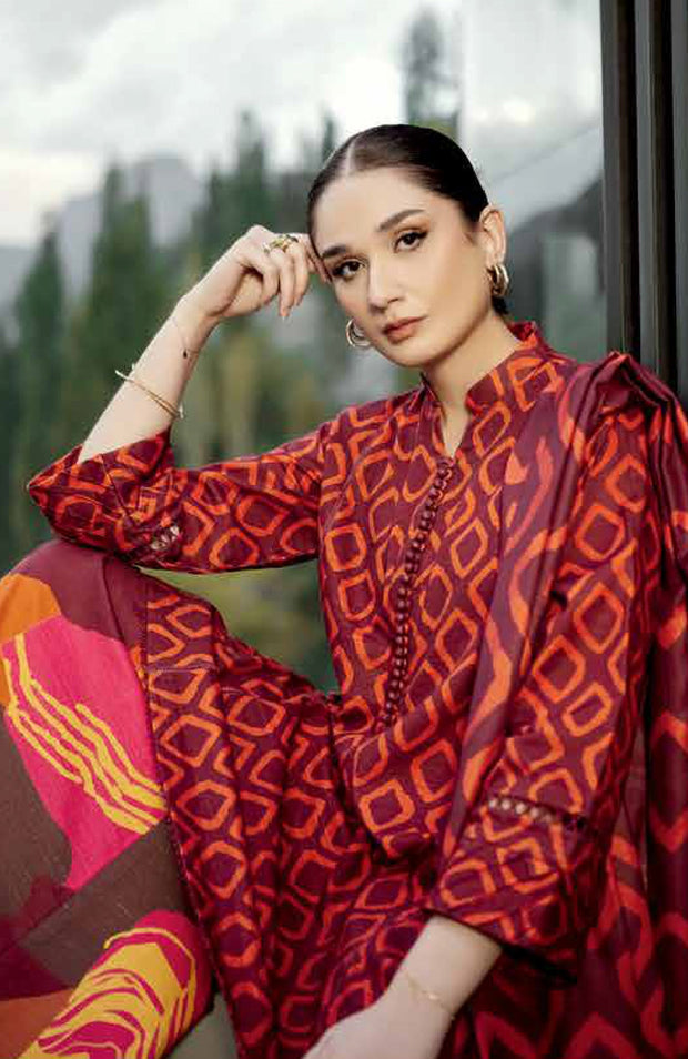 Mariab - M Basics WINTER'24 By Maria.B UNSTITCHED 3 PIECE- WINTER COLLECTION - aubranz.com